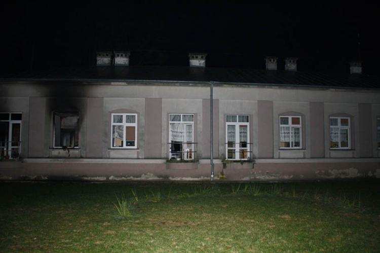 Pożar Domu Pomocy Społecznej. 7 osób trafiło do szpitala