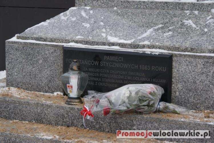 WŁOCŁAWEK UCZCI 153 ROCZNICĘ POWSTANIA STYCZNIOWEGO 