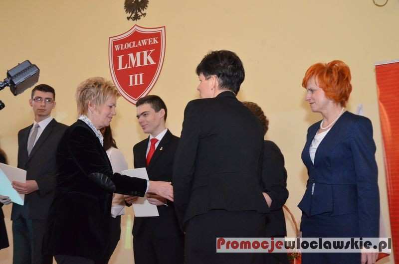 Uroczystość wręczenia dyplomów stypendystom Prezesa Rady Ministrów w LMK