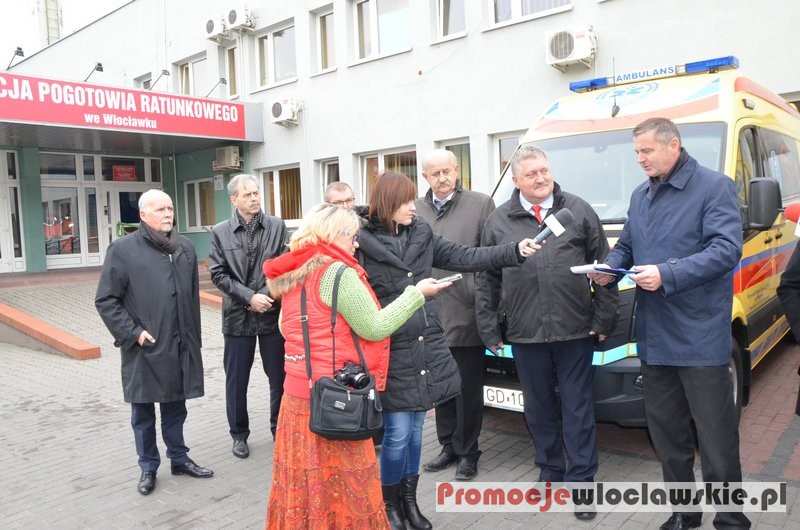 Nowe karetki we Włocławku