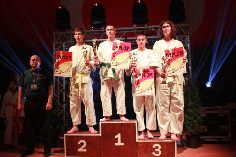 Włocławski karateka na podium
