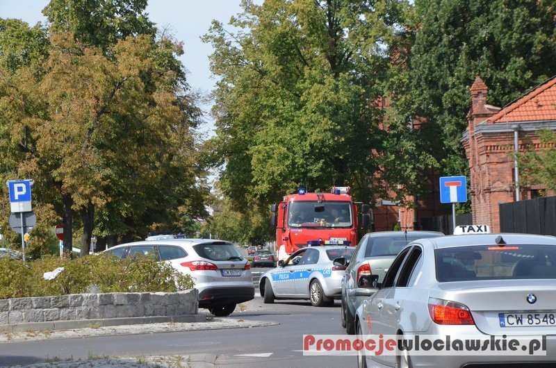 Alarm bombowy w sądzie i na dworcu we Włocławku