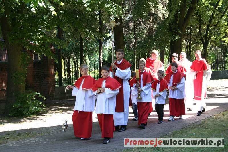Procesja Bożego Ciała w Lubieniu Kujawskim 2015