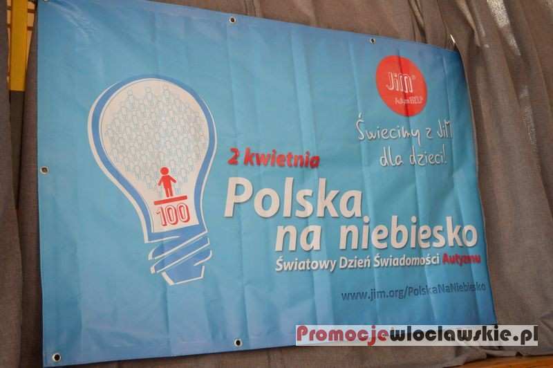 Obchody Światowego Dnia Świadomości Autyzmu we Włocławku cz. 1 - 08.04.2015 