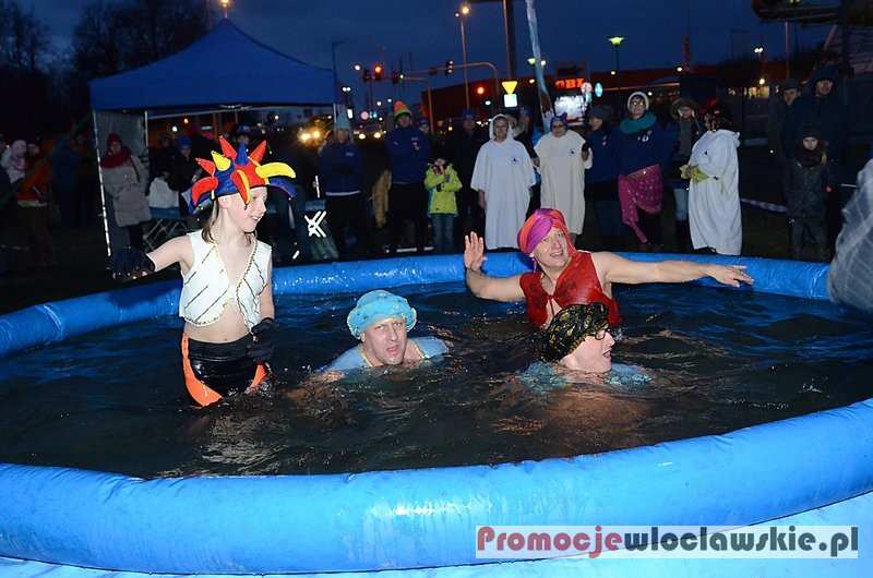 WOŚP 2015 Włocławek: Światełko do nieba z przerębla