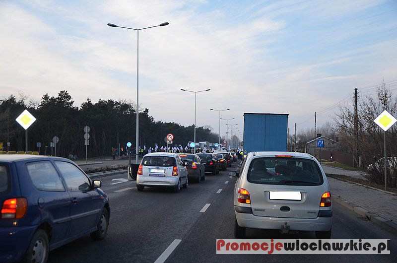 Związkowcy zablokowali DK91