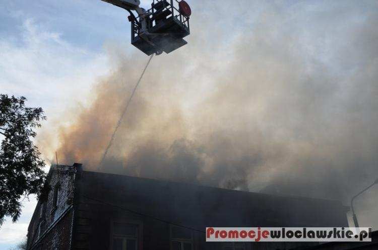 W pożarze  we Włocławku zginął mężczyzna. Zaprószenie ognia prawdopodobną przyczyną pożaru?