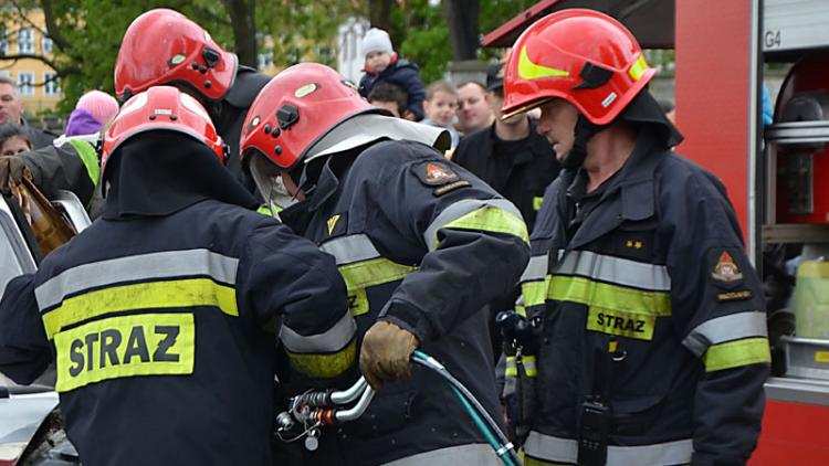 Pożar domu wielorodzinnego na Chmielnej we Włocławku. Podpalenie?