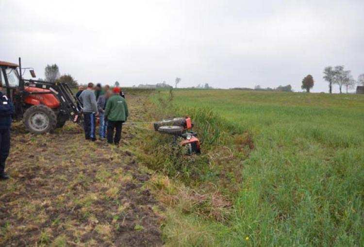 Tragiczna śmierć mężczyny! 56-latka przygniótł traktor