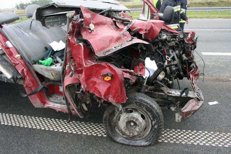 Wypadek śmiertelny na A-1 w pow. włocławskim