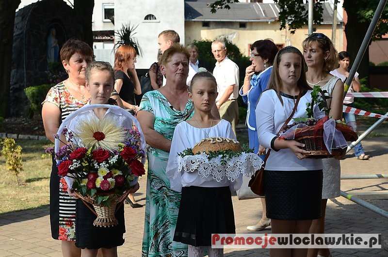 Dożynki w Lubrańcu - korowód