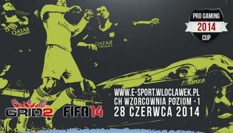 Turniej Gier Pro-Gaming Cup FIFA 14 i GRID Autosport we Włocławku