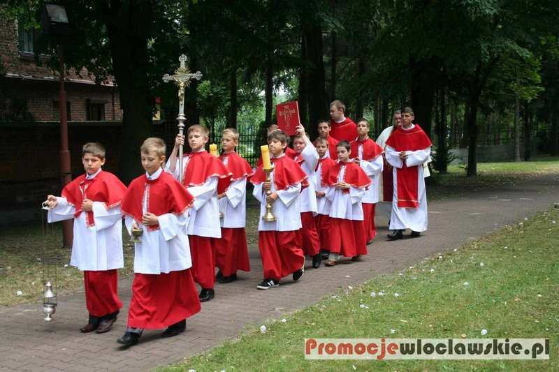 Procesja Bożego Ciała w Lubieniu Kujawskim
