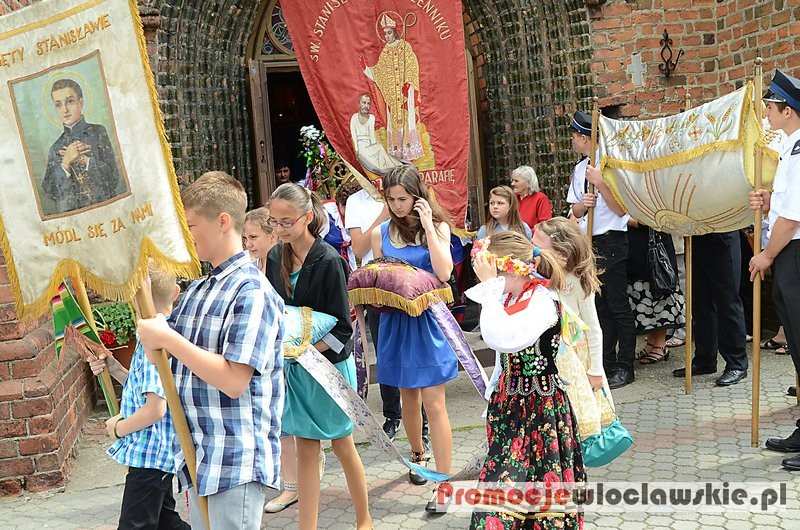 Procesja Bożego Ciała w Brześciu Kujawskim
