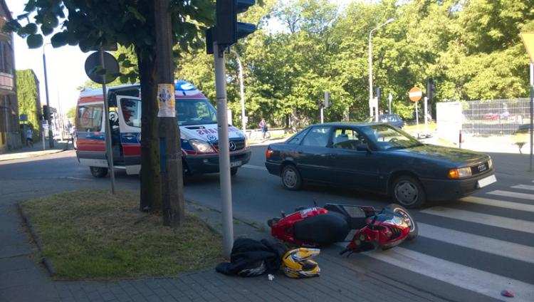 Dwa wypadki na włocławskich skrzyżowaniach [FOTO]