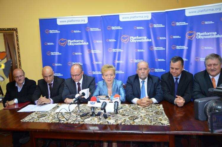 PO dziękuje wyborcom za oddane głosy. 
