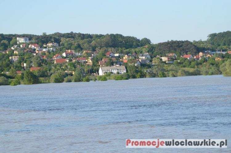 Poziom wody na Wiśle spada