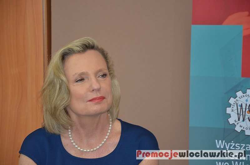 Spotkanie z Anną Anders - córką gen. Władysława Andersa we Włocławku