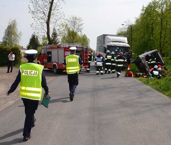 Poważny wypadek. Ofiara śmiertelna i 7 rannych