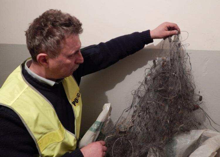 Zabezpieczyli ponad 1,5 kilometra sieci rybackich 