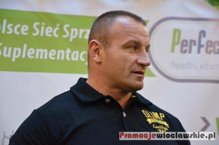 Spotkanie z Mariuszem Pudzianowskim we Włocławku
