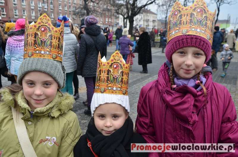 Orszak Trzech Króli przeszedł ulicami Włocławka