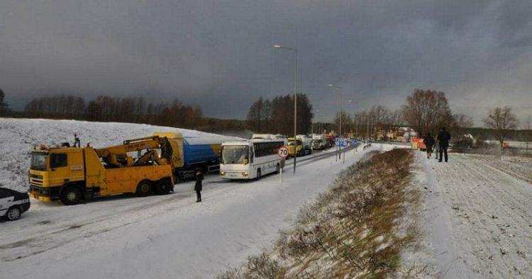 Następny karambol w okolicach Włocławka