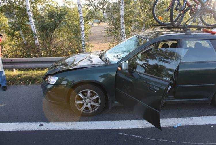 Tragiczny wypadek na krajowej jedynce. 26 letni mężczyzna nie żyje