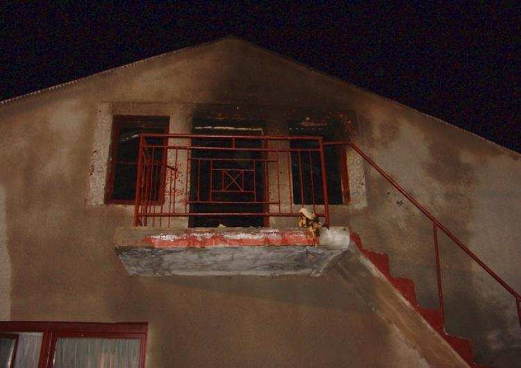 Tragiczny pożar w Piotrkowie Kujawskim.  Jedna osoba nie żyje.