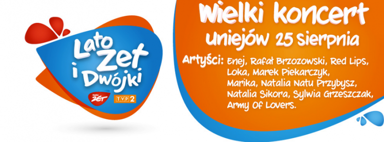 Gwiazdy w Uniejowie! Lato ZET i Dwójki