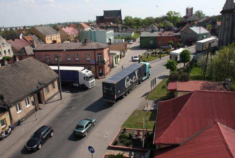 Blokada drogi krajowej nr 62. 30 sierpnia 2013 roku tędy nie przejedziesz !