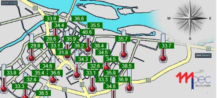 Fala upałów we Włocławku! 36, 37... 40? Włocławek to nie Afryka a i tak upał jak na Saharze!