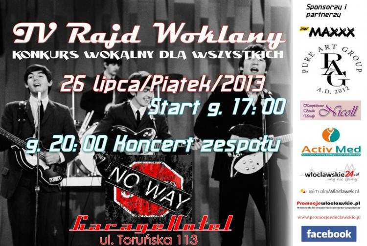 IV rajd wokalny w Garage Hotel