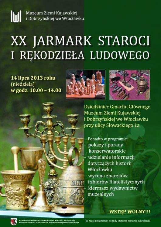 XX JARMARK STAROCI I RĘKODZIEŁA LUDOWEGO WE WŁOCŁAWKU