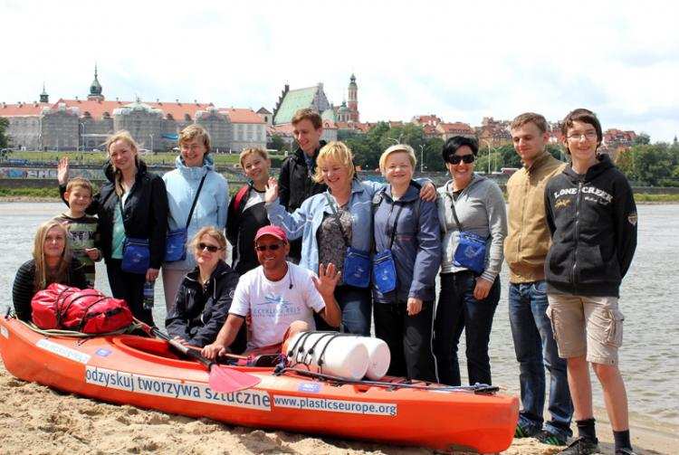 Recykling Rejs - kajakiem z Tarnowa przez Włocławek do Szczecina