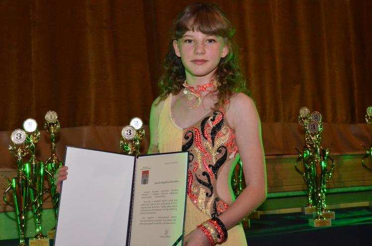 Nagroda Prezydenta Miasta Włocławka dla Natalii Mrozińskiej.