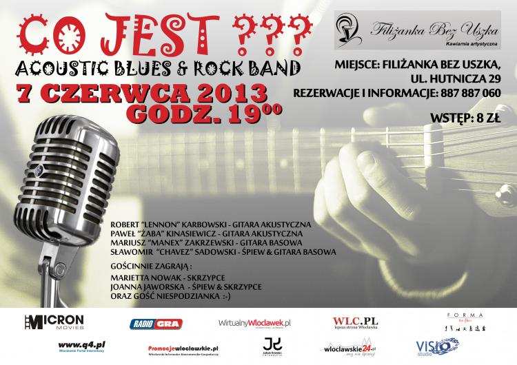 Koncert Zespołu ”CO JEST ??? ” w Filiżance Bez Uszka