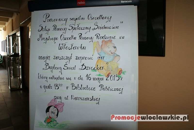 Bajkowy Świat Dziecka w MBP - 16.05.2013 Włocławek