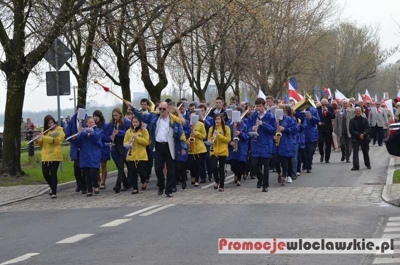 Święto Pracy we Włocławku - pochód pierwszomajowy
