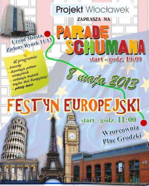 Włocławska Parada Schumana - 8.05.2013