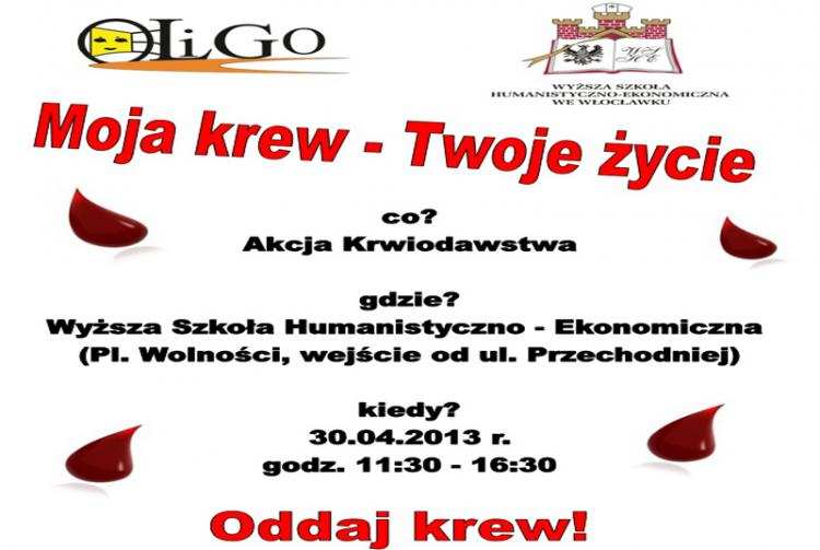Akcja „Moja krew Twoje życie