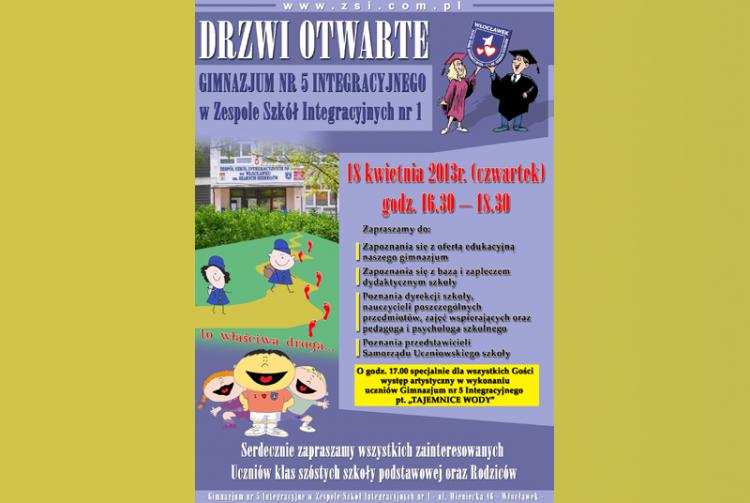 Drzwi Otwarte w Gimnazjum nr 5 we Włocławku