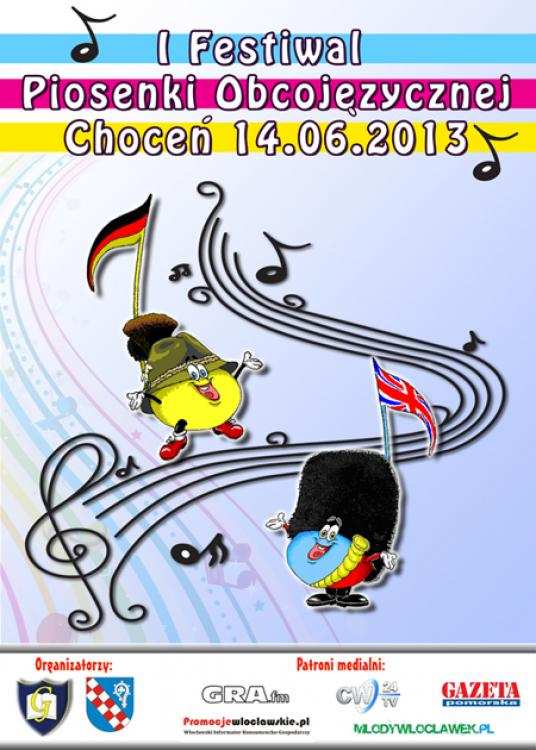I Festiwal Piosenki Obcojęzycznej w Choceniu