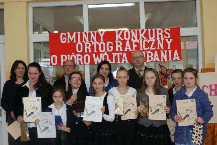 Gminny Konkurs Ortograficzny o Pióro Wójta Lubania