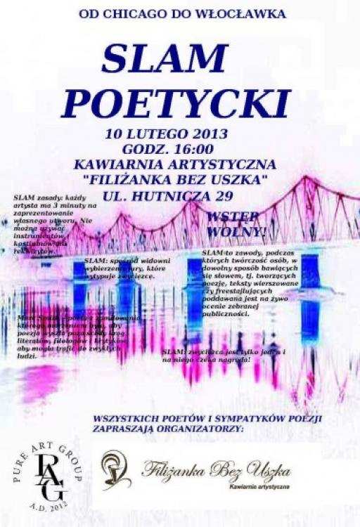 Kawiarnia Artystyczna “Filiżanka Bez Uszka” Włocławek zaprasza 10 lutego 2013 roku