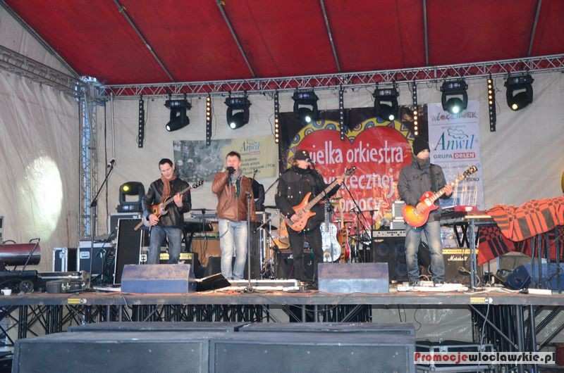 XXI Finał WOŚP 2013 przy Hali Mistrzów we Włocławku - Światełko do nieba