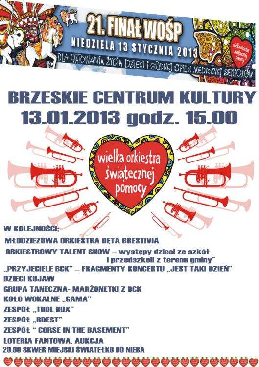 WOŚP w Brześciu Kujawskim