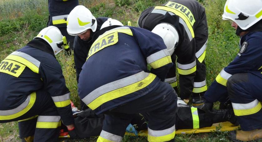 Wypadek na A1 pod Włocławkiem. 4 osoby w szpitalu