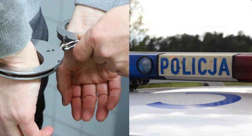 Poszukiwany przez sąd niszczył witryny sklepowe na ulicy Piekarskiej we Włocławku