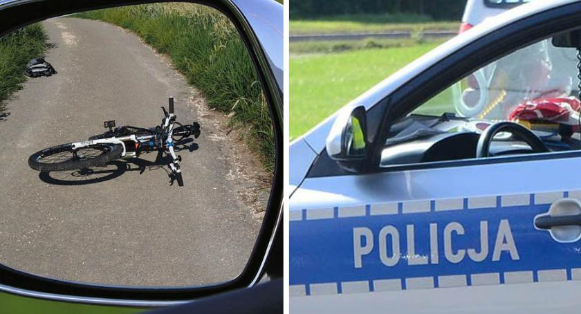 Śmiertelny wypadek w Nowym Dworze w powiecie radziejowskim. Nie żyje rowerzysta [FOTO]